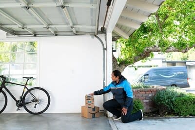 The Genie® Company Works with  Key In-Garage Delivery Providing  Secure In-Garage Delivery to our Aladdin Connect Homeowners