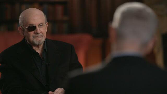 Salman Rushdie / Credit: 60 Minutes