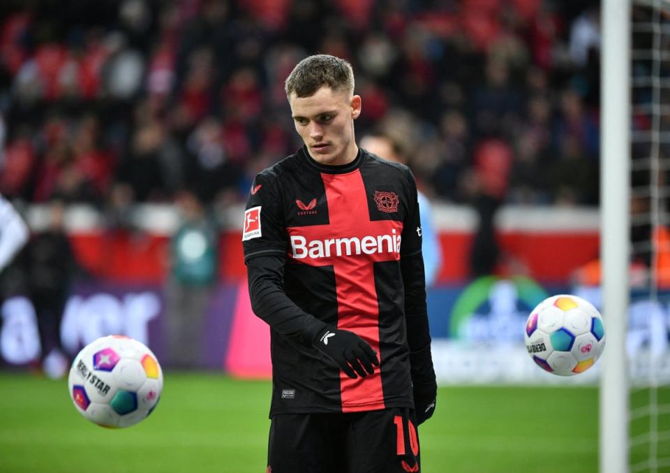 Florian Wirtz is fit to feature for Bayer Leverkusen (AFP via Getty Images)