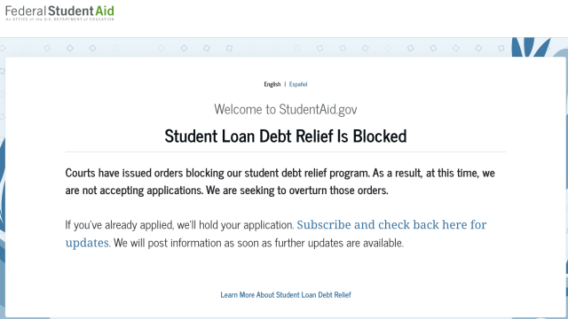 Student loan forgiveness