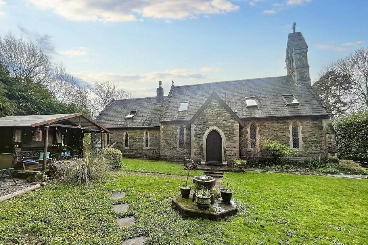 The former chapel is now a gorgeous family home available for under £1m <i>(Image: Nicholas Michael Powered by Peter Morgan, Talbot Green via Rightmove)</i>