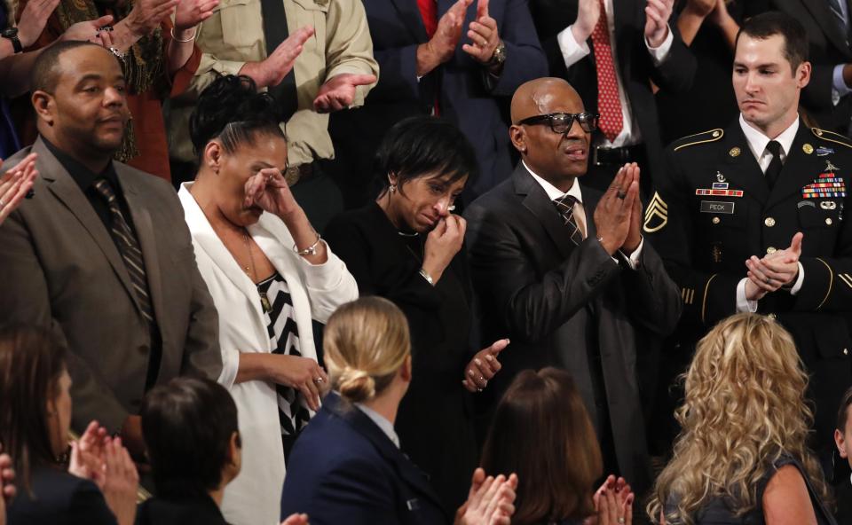 President Trump introduces parents of MS-13 victims during his State of the Union address