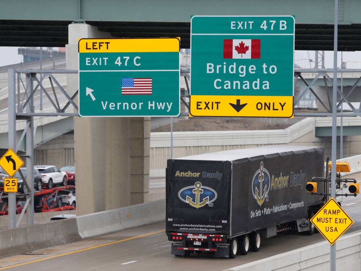 With the border reopening to non-essential traffic Nov. 8, Windsor council will draft a letter asking the federal government to remove the testing requirement for re-entry to Canada. (Rebecca Cook/Reuters - image credit)