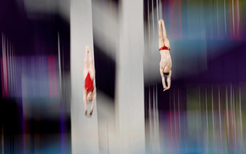 England's Noah Oliver Williams and Andrea Spendolini Sirieix - Reuters