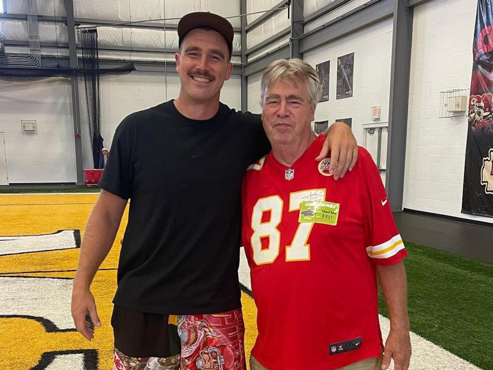 Ed and Travis Kelce