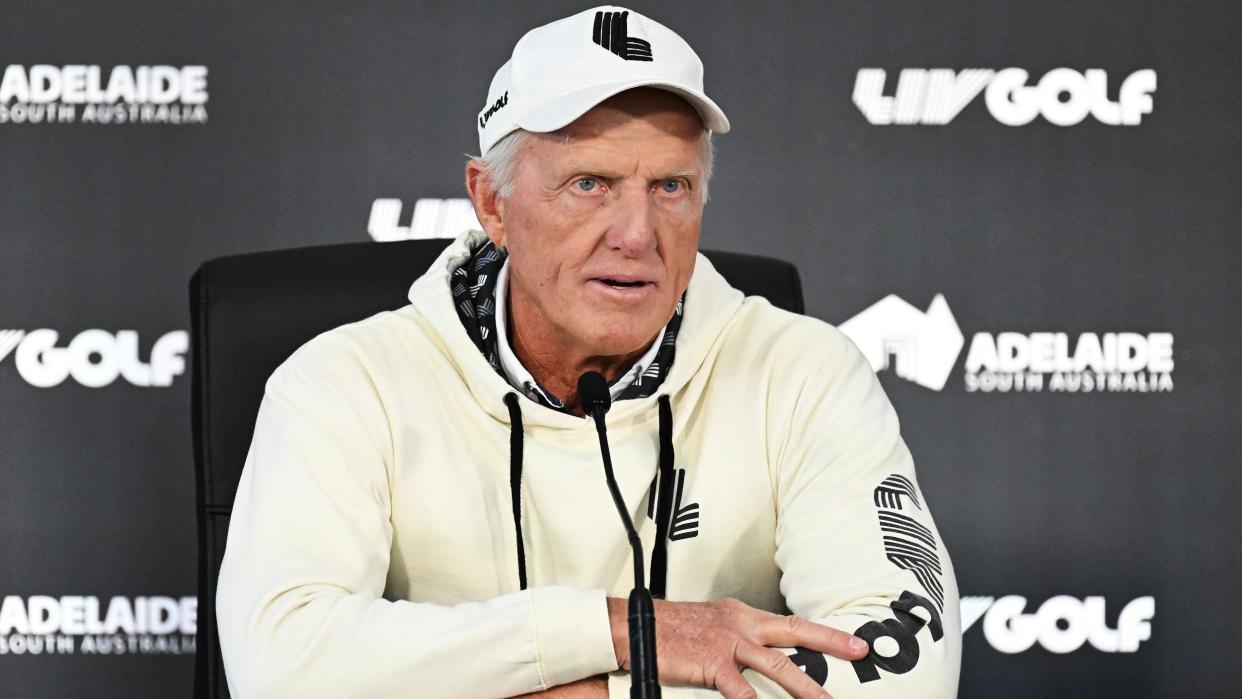  Greg Norman at LIV Golf Adelaide 