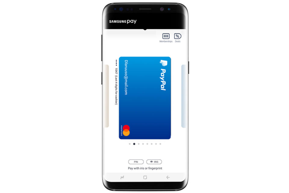 Samsung Pay support for PayPal was unveiled back in July of last year with