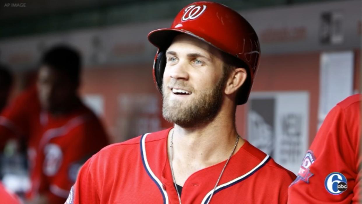 Bryce Harper and the Philadelphia Phillies have agreed to a $330 million, 13-year contract, but his agent says he had bigger annual offers. (AP)