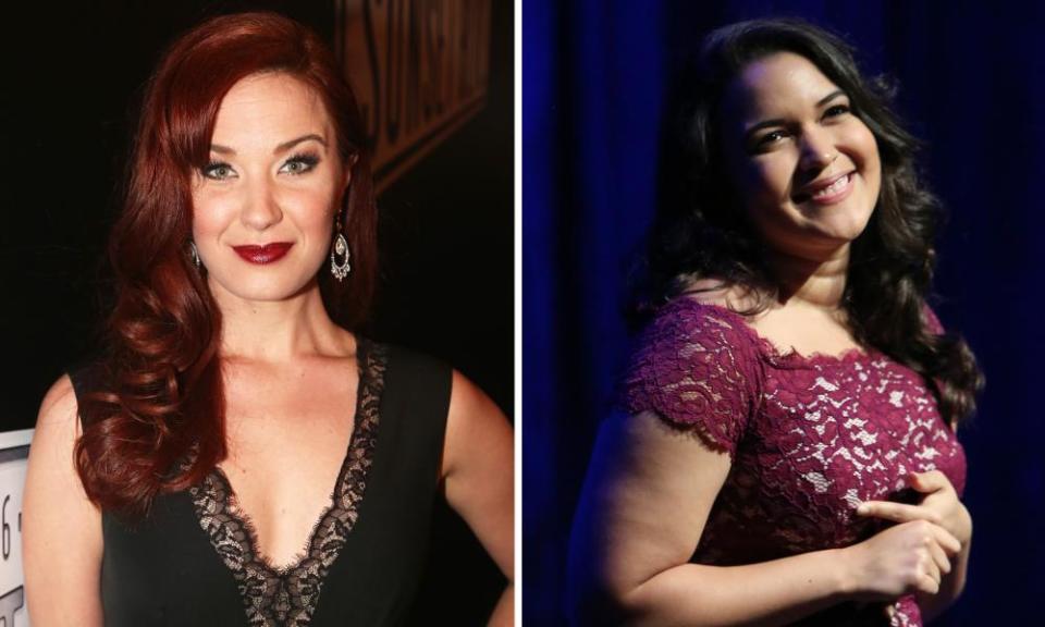 Sierra Boggess and Mikaela Bennett.