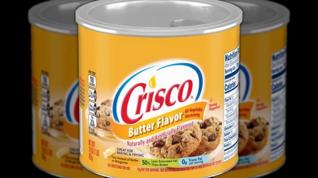 Crisco Butter Flavor All-Vegetable Shortening 48 oz 