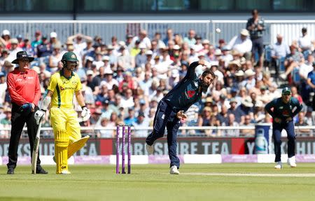 Cricket - England v Australia - Fifth One Day International - Emirates Old Trafford, Manchester, Britain - June 24, 2018 England's Moeen Ali in action Action Images via Reuters/Craig Brough