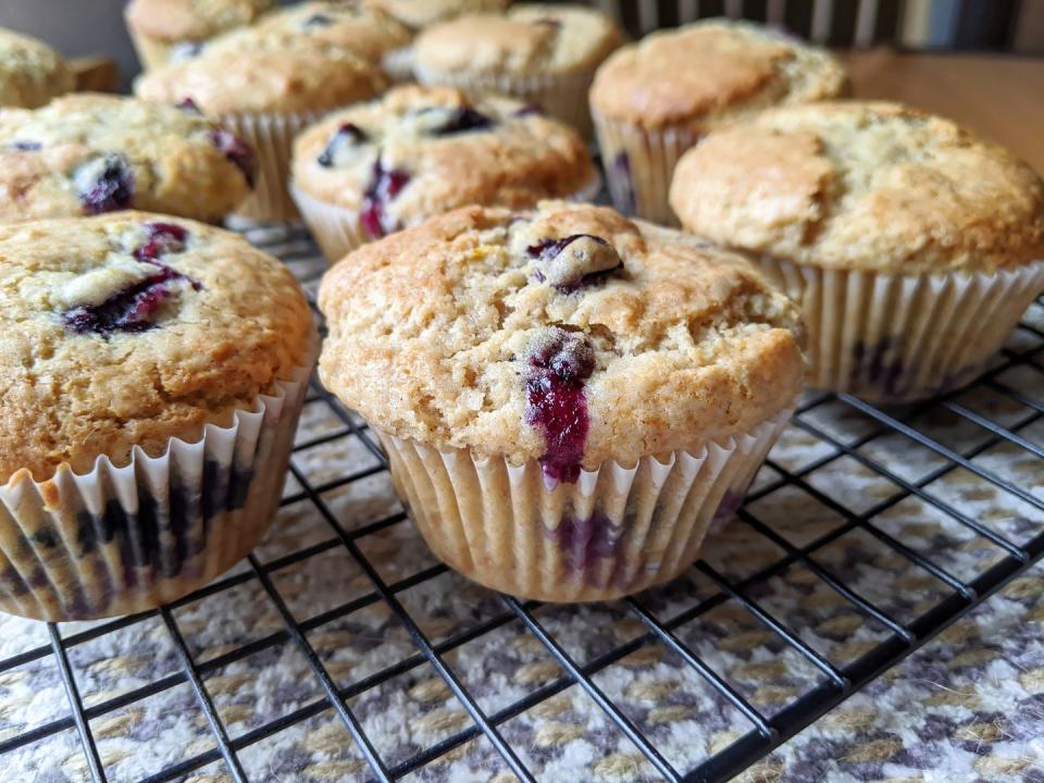 <p><strong>State Muffin: Blueberry muffin</strong></p><p>At the request of a class of third graders, <a href="https://www.leg.mn.gov/leg/Symbols#:~:text=%3A%20126%2D129.-,Muffin,Elementary%20School%20in%20Carlton%2C%20Minnesota." rel="nofollow noopener" target="_blank" data-ylk="slk:this bill was introduced;elm:context_link;itc:0;sec:content-canvas" class="link ">this bill was introduced</a> to celebrate the blueberry muffin and passed in 1988. They've also got a state mushroom, the morel. </p>