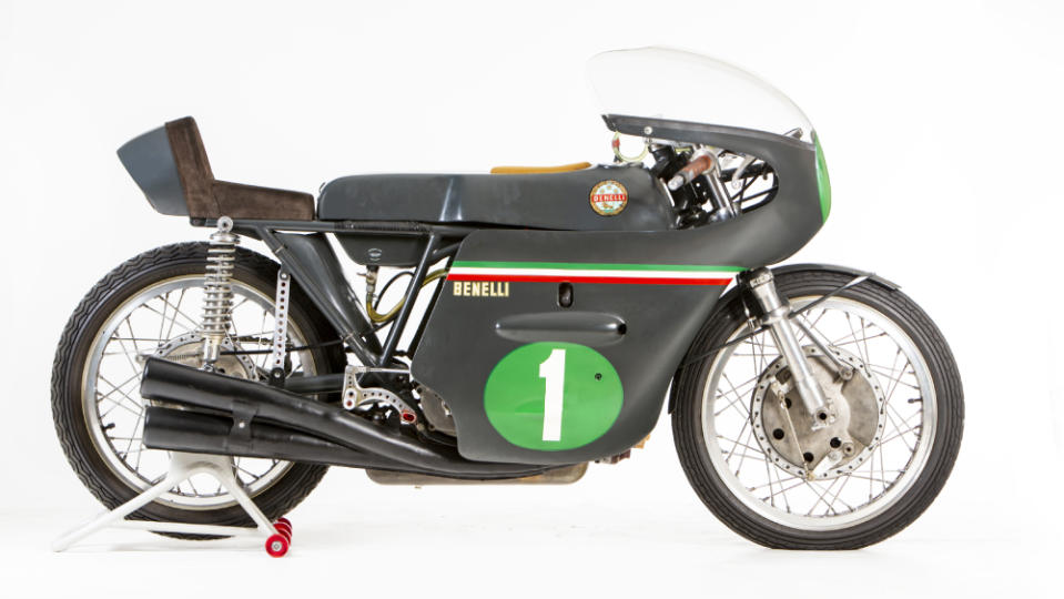 1964 Benelli 250cc Four-Cylinder GP motorcycle 