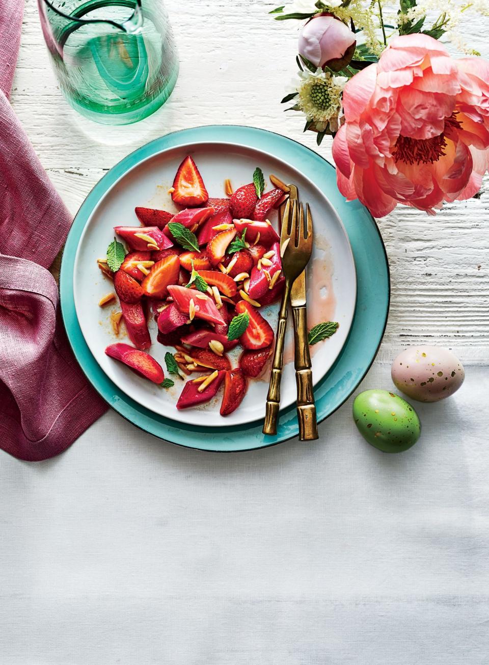 Strawberry-Rhubarb Salad