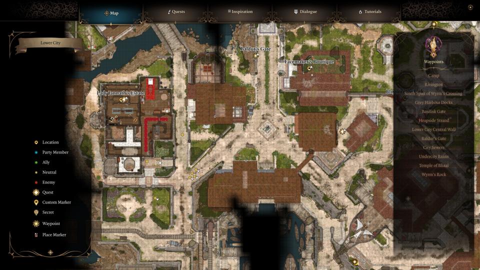 Baldur's Gate 3 Free the Artist - Jannath Manor