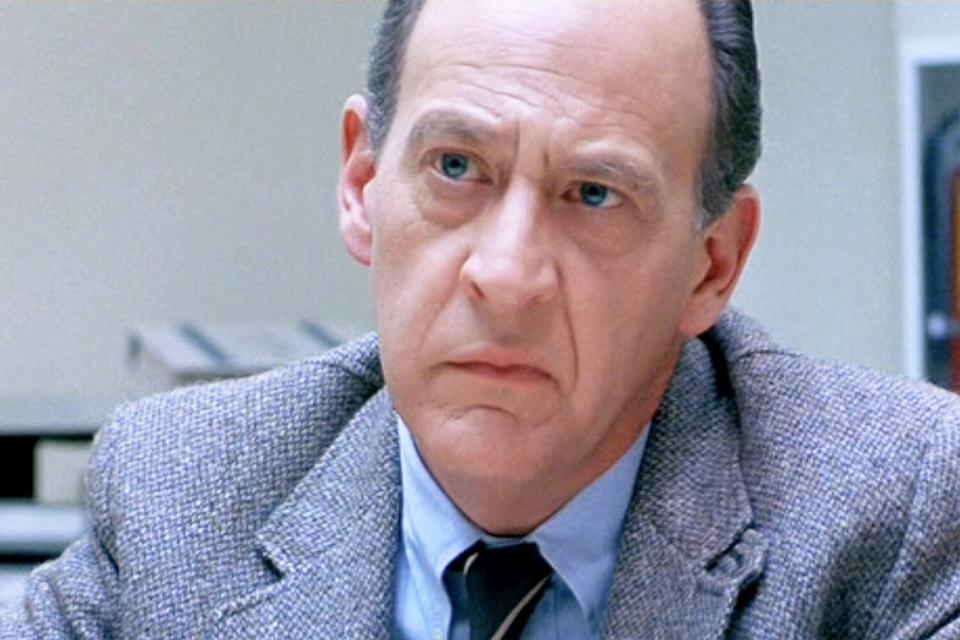 The movie &quot;Terminator 2: Judgment Day&quot;, (alt: T2) directed by James Cameron. Seen here, Earl Boen (as Dr. Silberman). Theatrical wide release July 3, 1991.