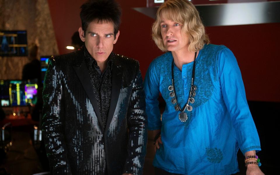 Ben Stiller and Owen Wilson in Zoolander 2 - AP