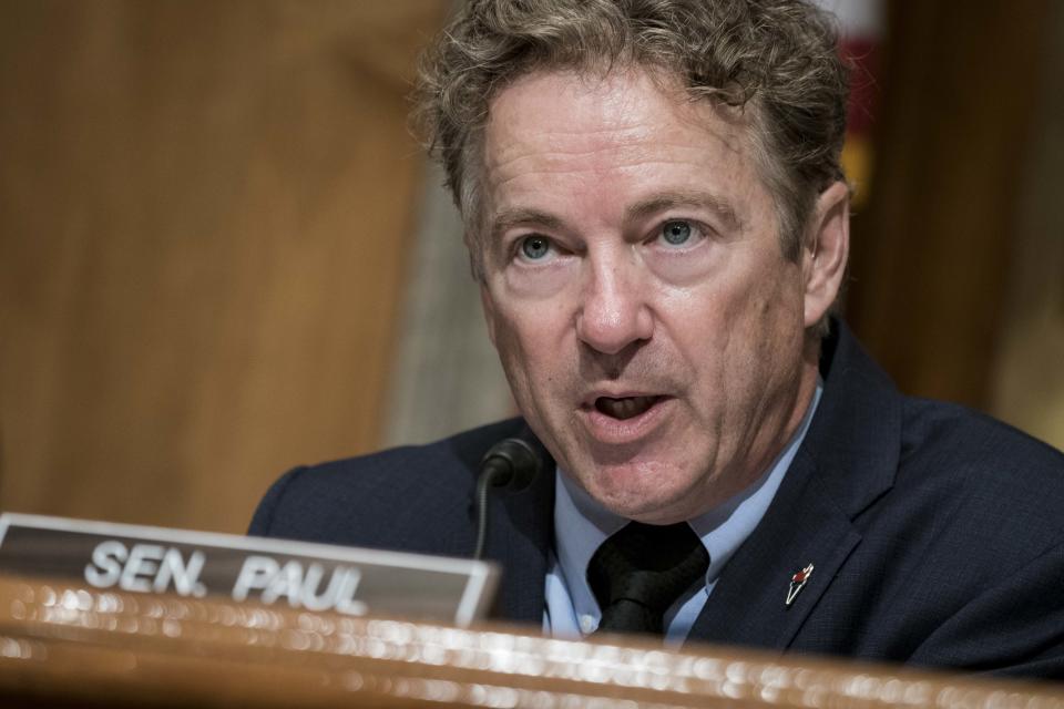 Sen. Rand Paul says Minority Leader Mitch McConnell needs to give him a call to work on their relationship.