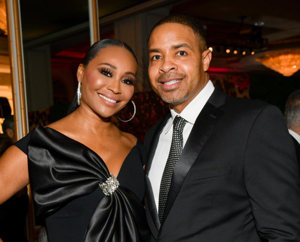 <p><em>Real Housewives of Atlanta</em> star Cynthia Bailey and talk-show host Mike Hill are married! <a href="https://people.com/tv/cynthia-bailey-marries-mike-hill-in-georgia-wedding-ceremony/" rel="nofollow noopener" target="_blank" data-ylk="slk:According to People;elm:context_link;itc:0;sec:content-canvas" class="link ">According to <em>People</em></a>, the couple exchanged vows in front of 250 guests during a lavish Georgia wedding on Saturday, October 10. In a statement, Bailey and Hill expressed how happy they were to “finally” celebrate their love. </p> <p>“10/10/20 is and always will be our perfect date. We are not perfect, but, are perfect for each other,” the newlyweds told <em>People</em>. “We are living in a very different time, and now more than ever we realize that life is too short, and to never take anything for granted.”</p>