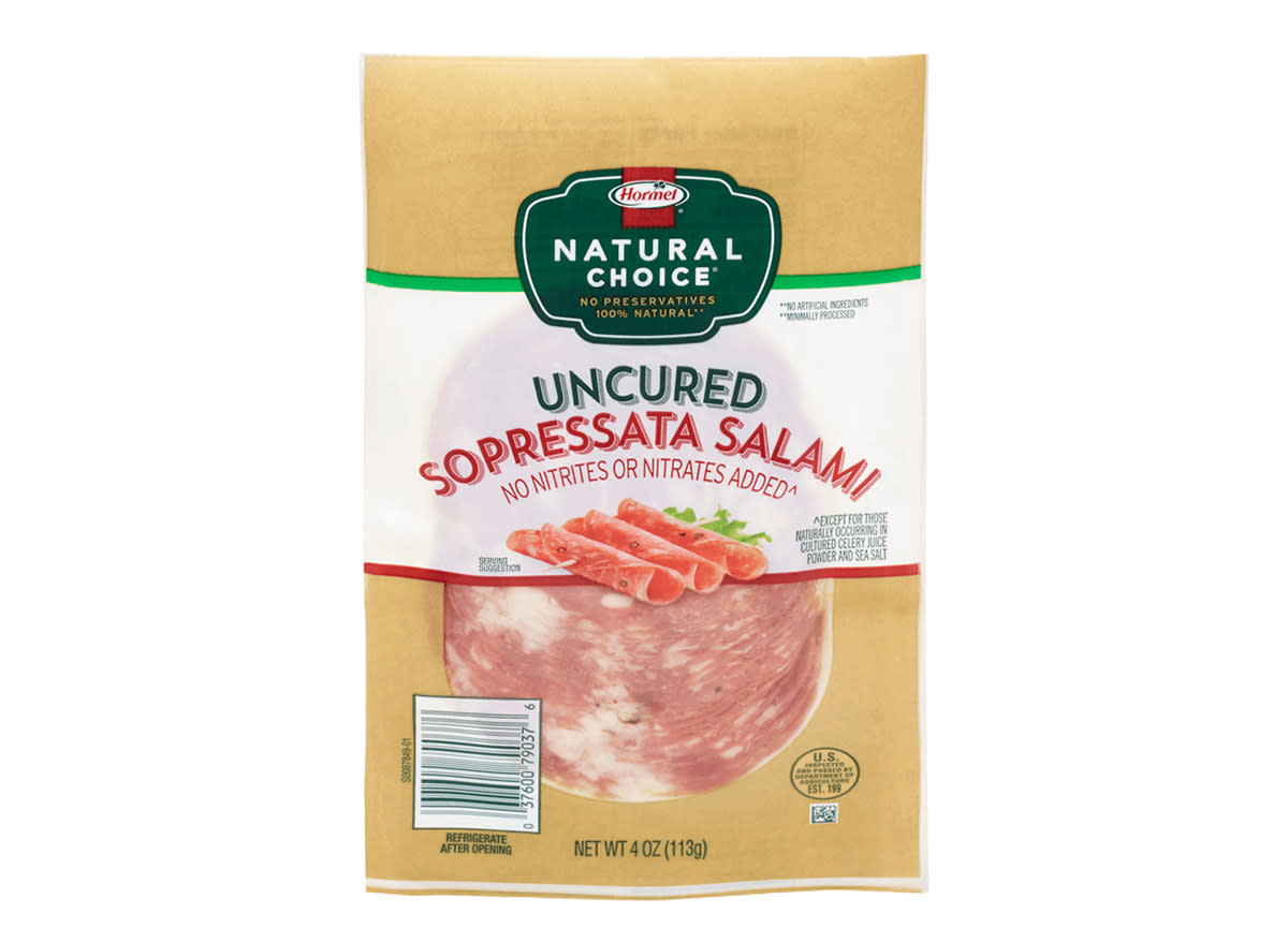 Hormel Natural Choice Uncured Sopressata Salami