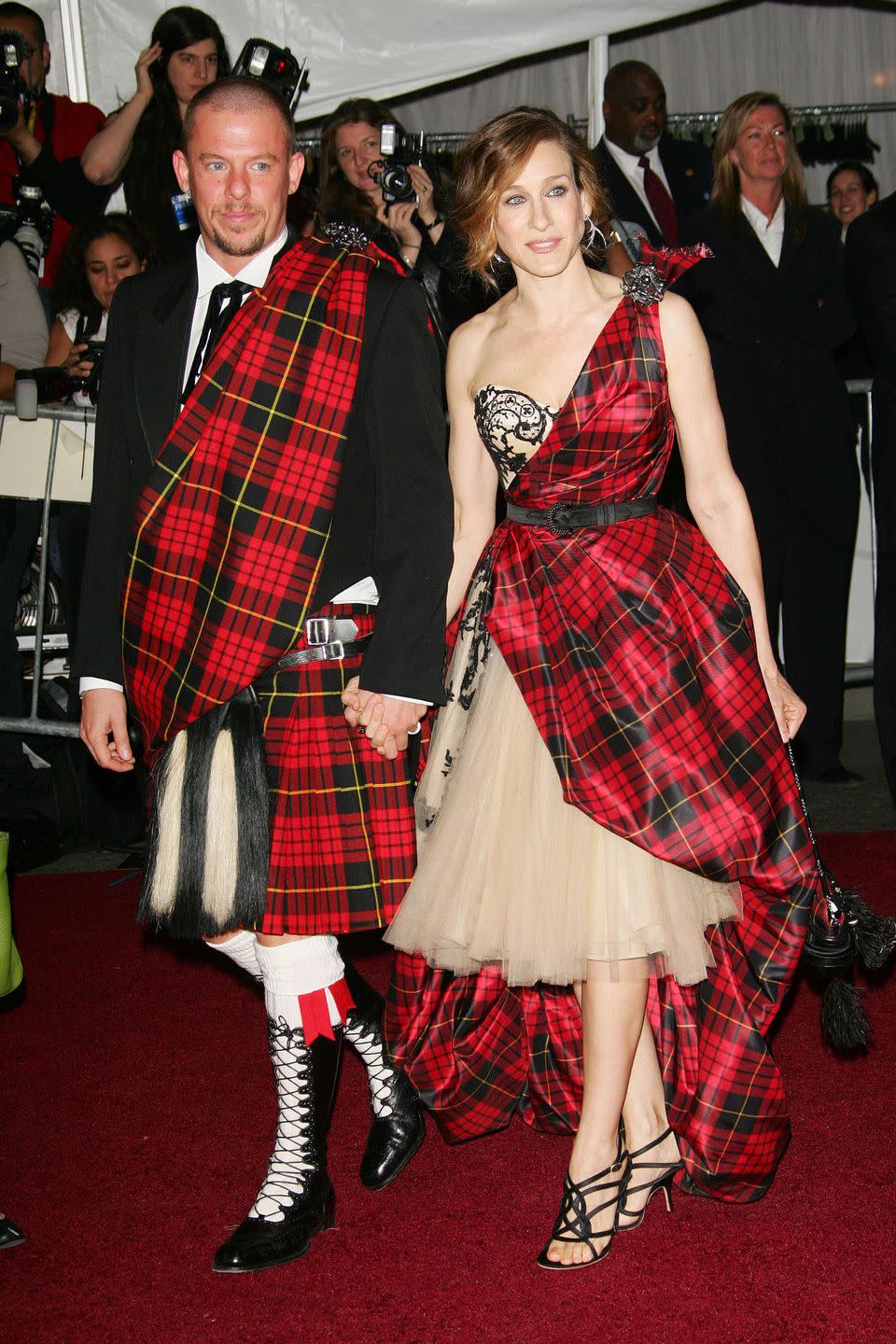 Alexander McQueen and Sarah Jessica Parker, 2006