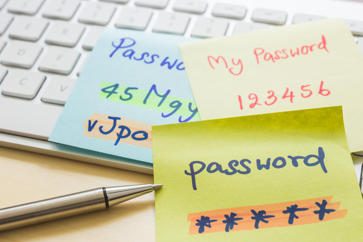 Stop using easy-to-guess passwords, and other tips for safer web use. (Photo:Getty)