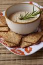 <p>We love a good hummus for dipping. Crackers are always a go-to and certain varieties can be somewhat healthy, but they are often loaded with excessive amounts of sodium and minimal fiber.</p>