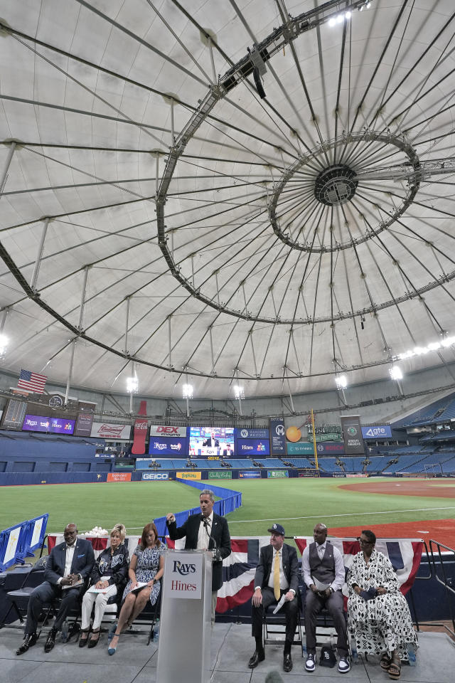 Which projects could compete with Rays stadium for Pinellas tax