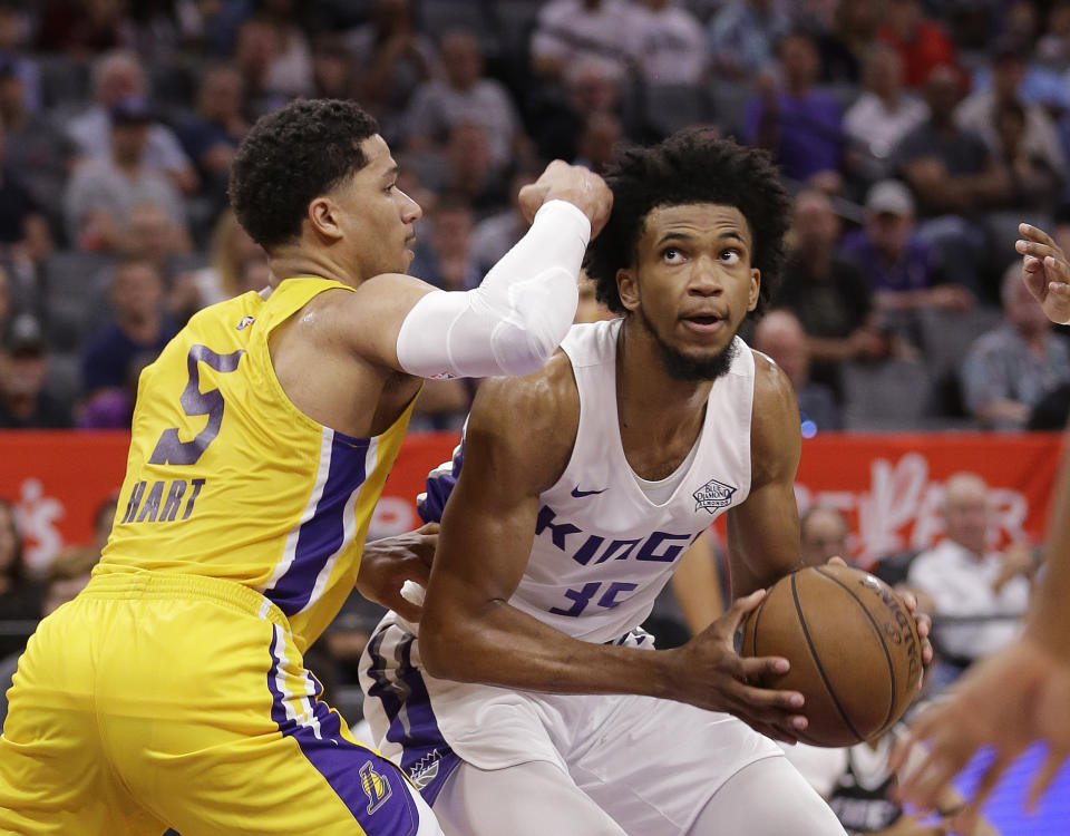 Marvin Bagley’s underwhelming preseason did little to inspire confidence in his fantasy outlook. (AP Photo/Rich Pedroncelli)