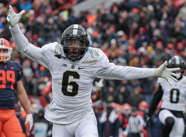 Purdue football linebacker Jalen Graham picked by Niners in NFL