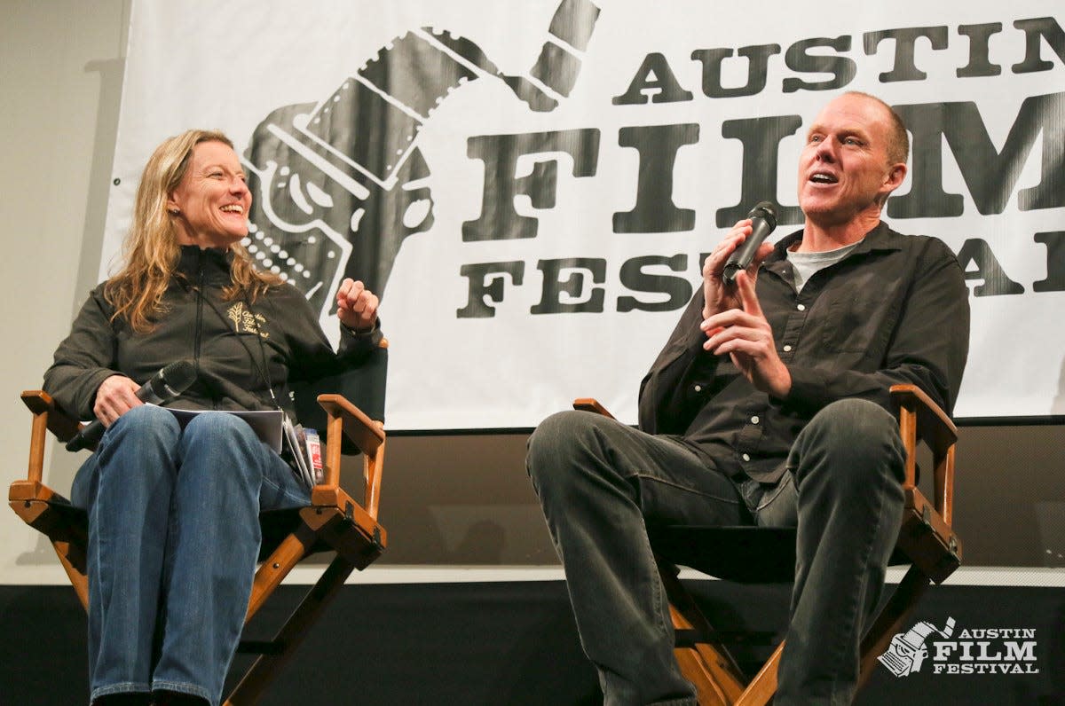 "Film wouldn’t be much of an audience medium without the stories," Barbara Morgan, left, said of the importance of screenwriters. Morgan's Austin Film Festival has been celebrating and showcasing writers for 31 years.