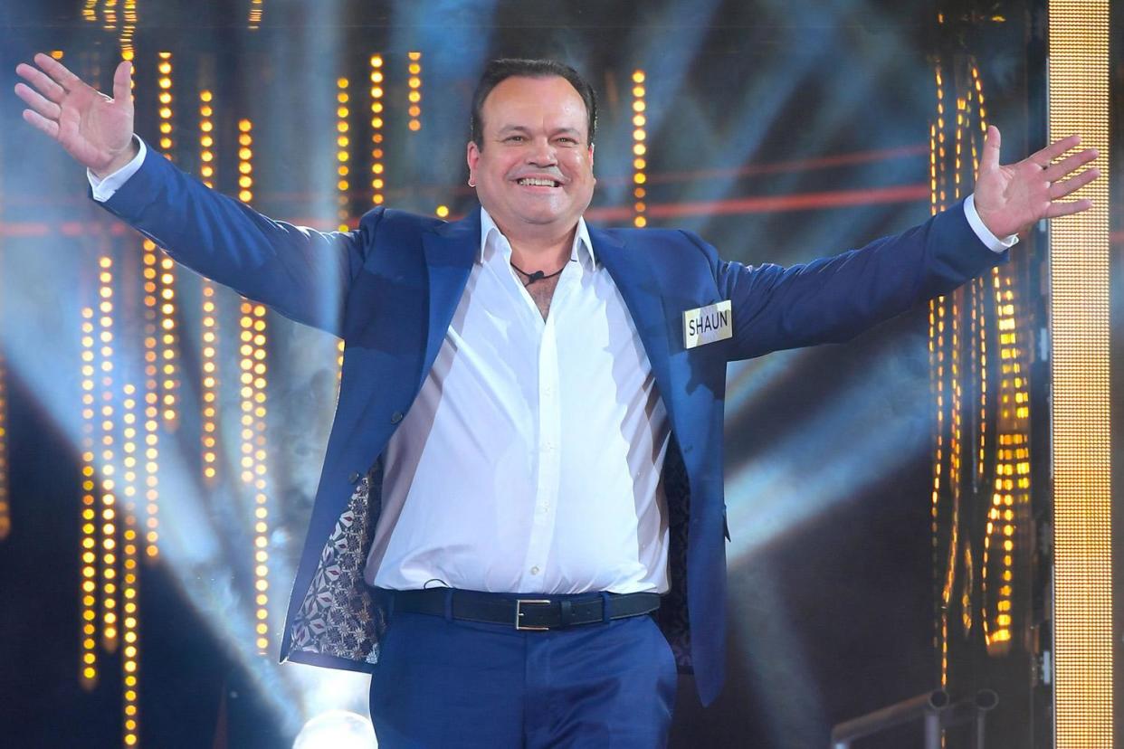 Shaun Williamson enters the Celebrity Big Brother house: PA