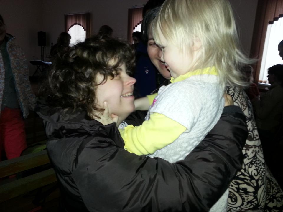 Alyssa Yorty shared God’s love with children in orphanages during a missions trip to Siberia in 2013.