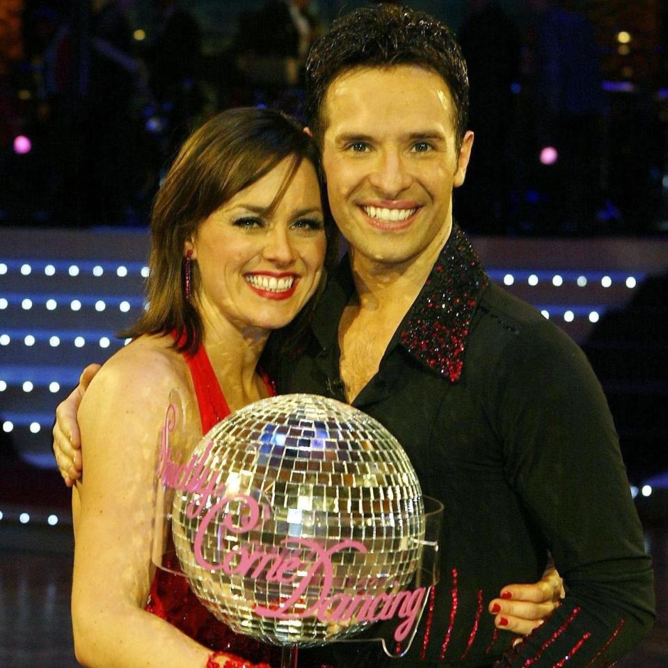 Geordie actor Jill Halfpenny was the first-ever Strictly contestant to receive a perfect 40 score - PA