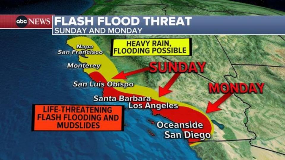 California braces for life-threatening storm expected to bring flooding ...