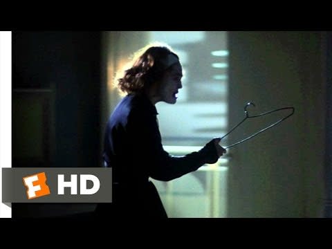 “No wire hangers, ever!” (Mommie Dearest)