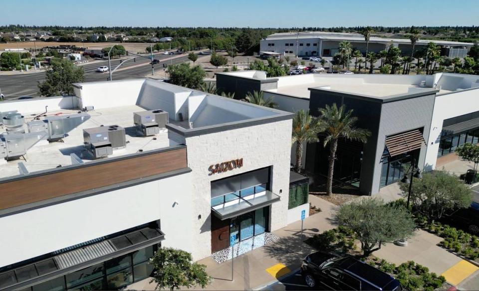 Restaurant Saizon is seen at The Row at Willow and Shepherd avenues. ERIC PAUL ZAMORA/ezamora@fresnobee.com