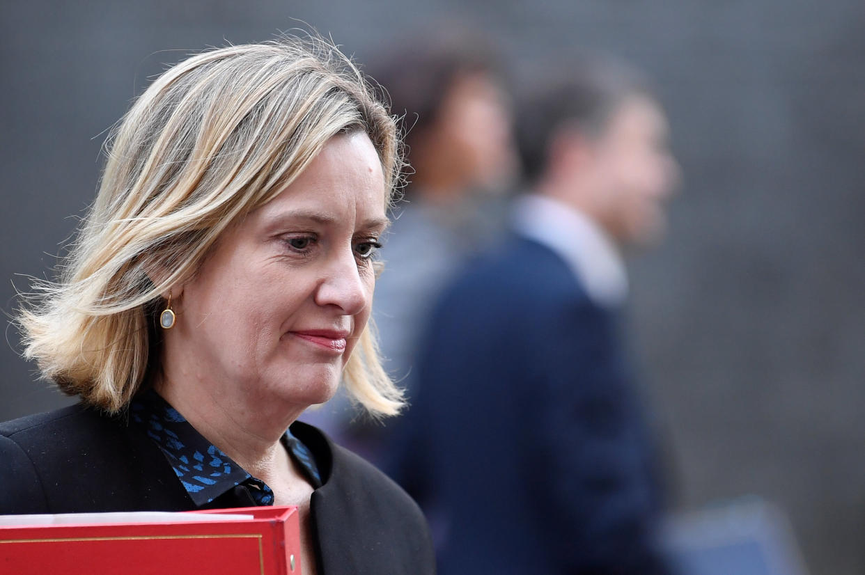 <em>Amber Rudd referred to fellow MP Diane Abbott as a “coloured woman” during an interview on Radio 2 (Picture: REUTERS/Toby Melville)</em>