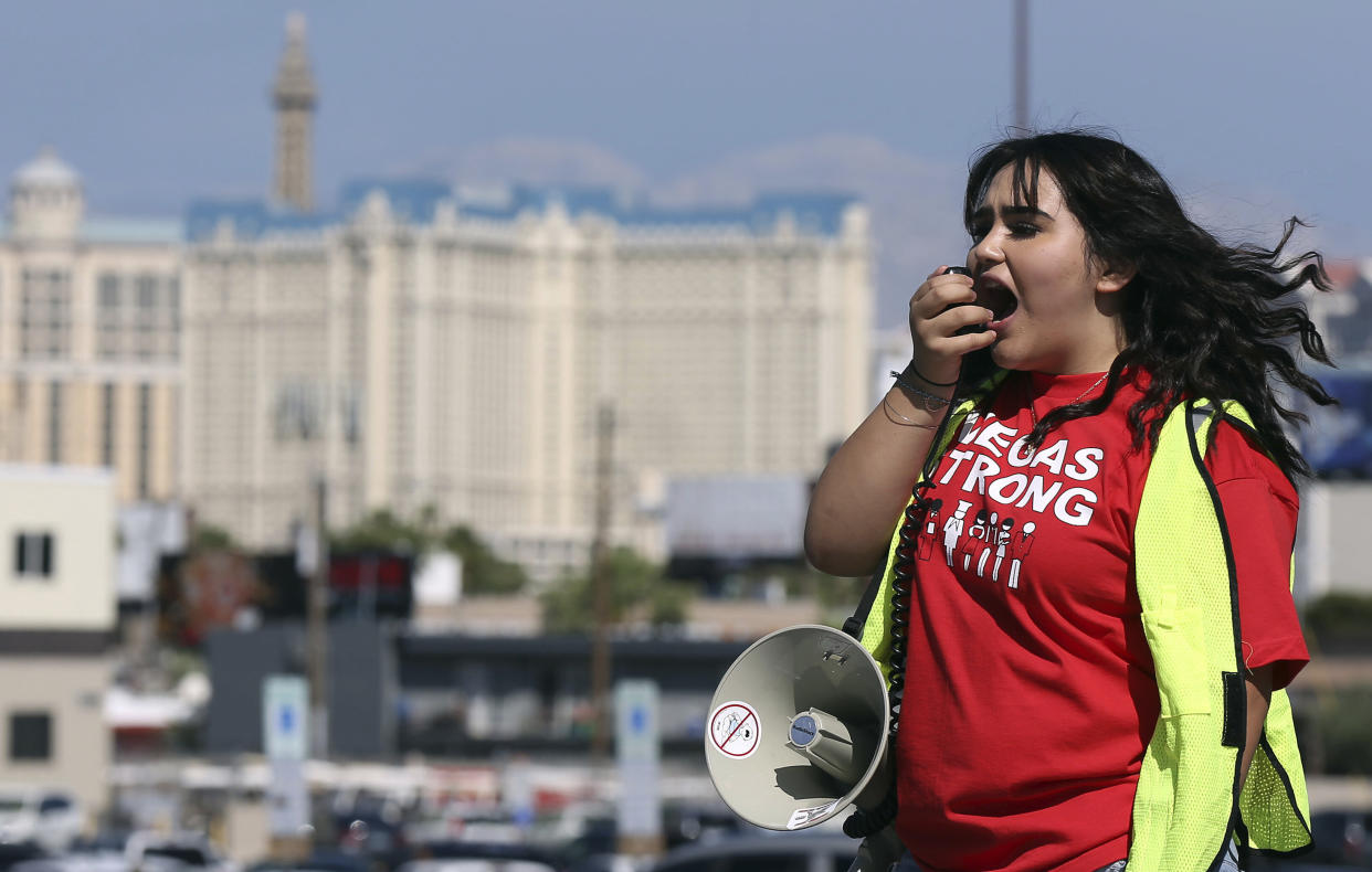 The Culinary Union represents service workers across the Vegas Strip and has been organizing Station Casinos for a decade. (Photo: ASSOCIATED PRESS)