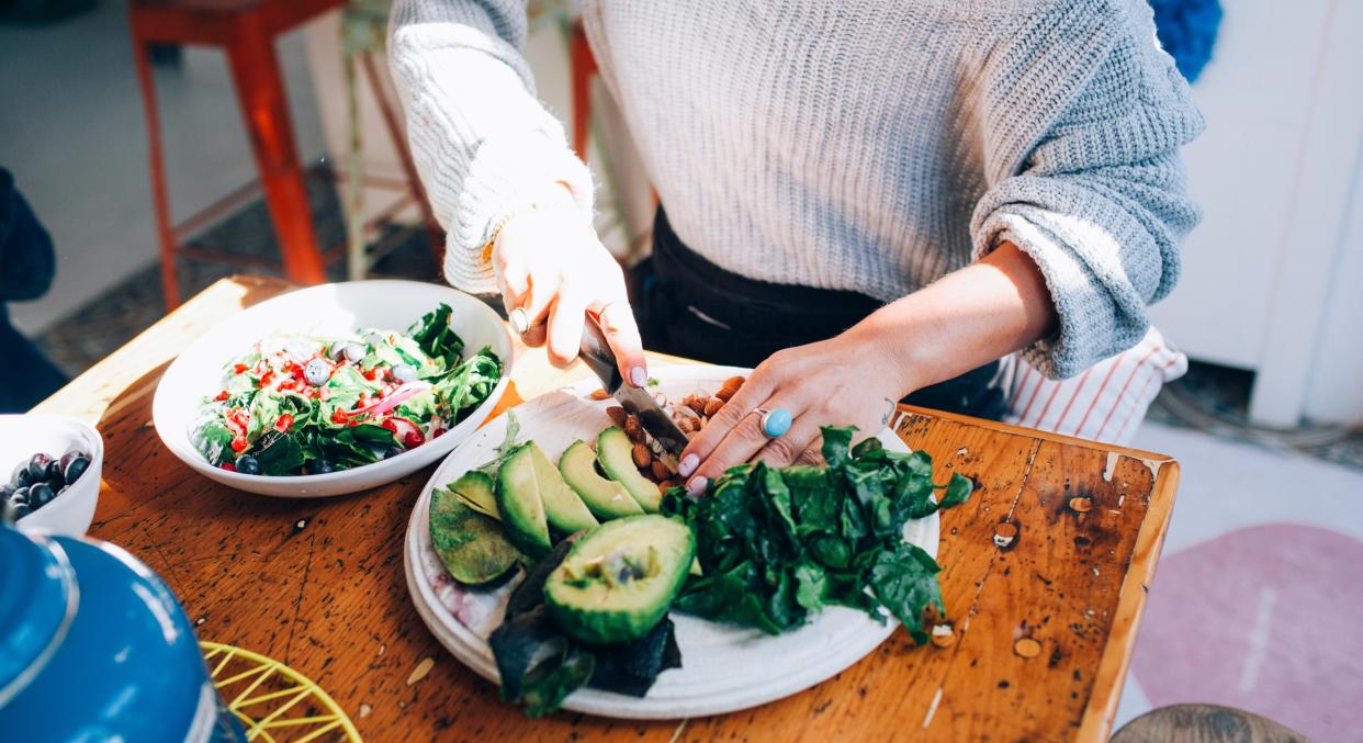 Researchers have found that eating lots of fruit and vegetables can help protect against memory loss [Image: Getty]