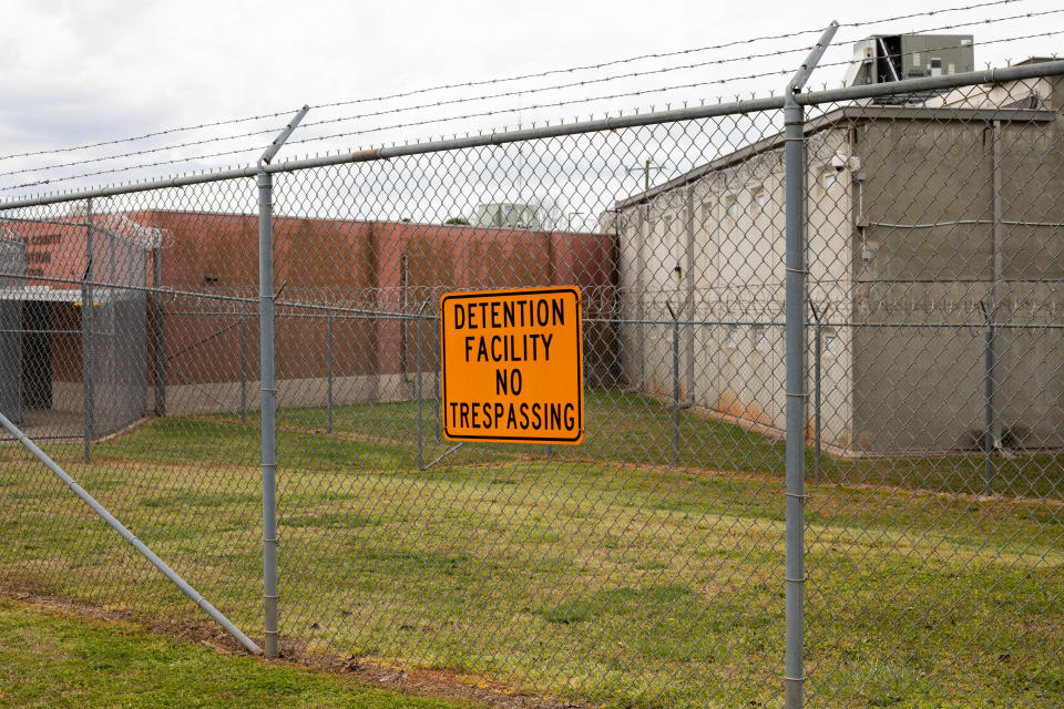 The Anderson County Detention Center in Anderson, S.C. in Anderson, March 15, 2022.