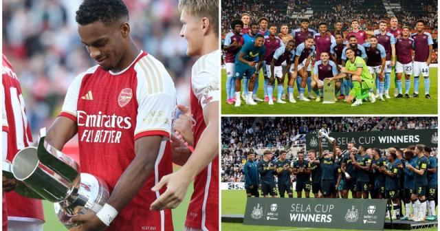 Six pre-season Premier League trophy lifts more tinpot than the Community  Shield this summer