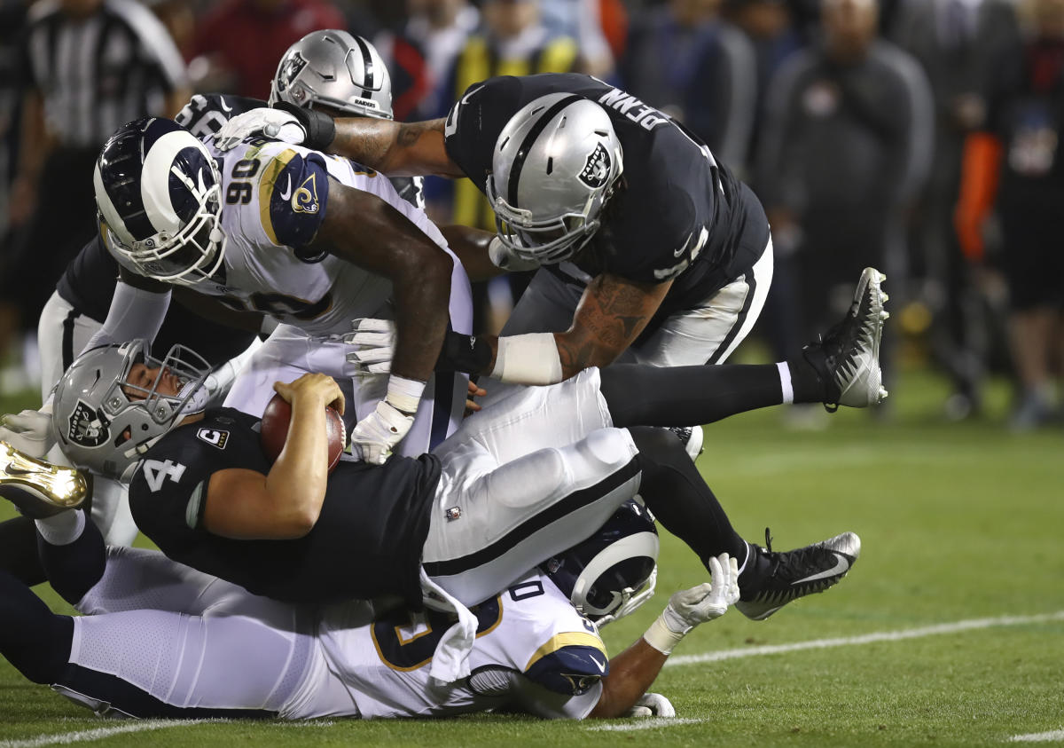 Raiders to Keep Rams, Total Low