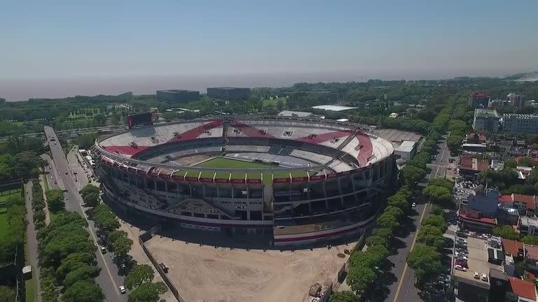 En el primer piso del estadio Monumental, funciona el Instituto Universitario River Plate