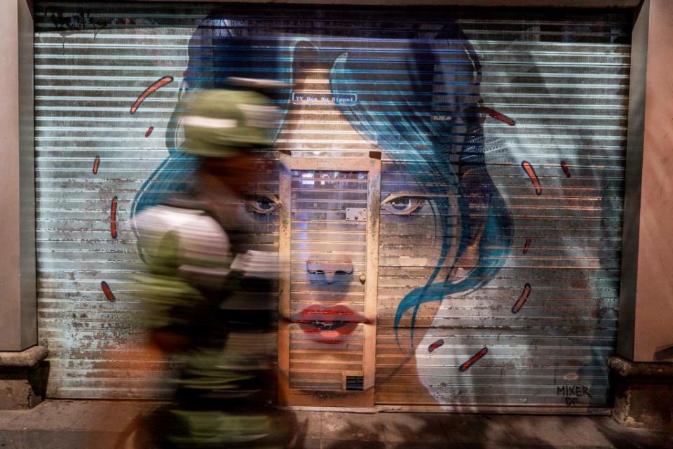 A Mexico City mural - getty