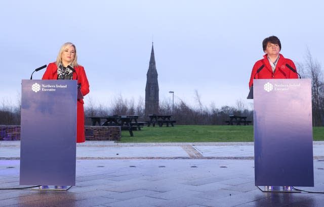 Stormont executive meeting