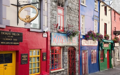 Quay Street in Galway city - Credit: Getty Images