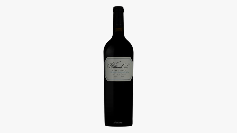 William Cole Vineyards 2014 Cuvée Claire Cabernet Sauvignon St Helena Napa Valley California