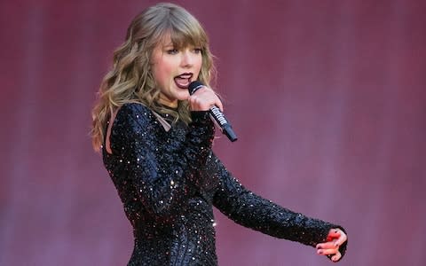 Singer Taylor Swift says she is speaking out now due to several events in my life and in the world in the past two years - Credit: AP