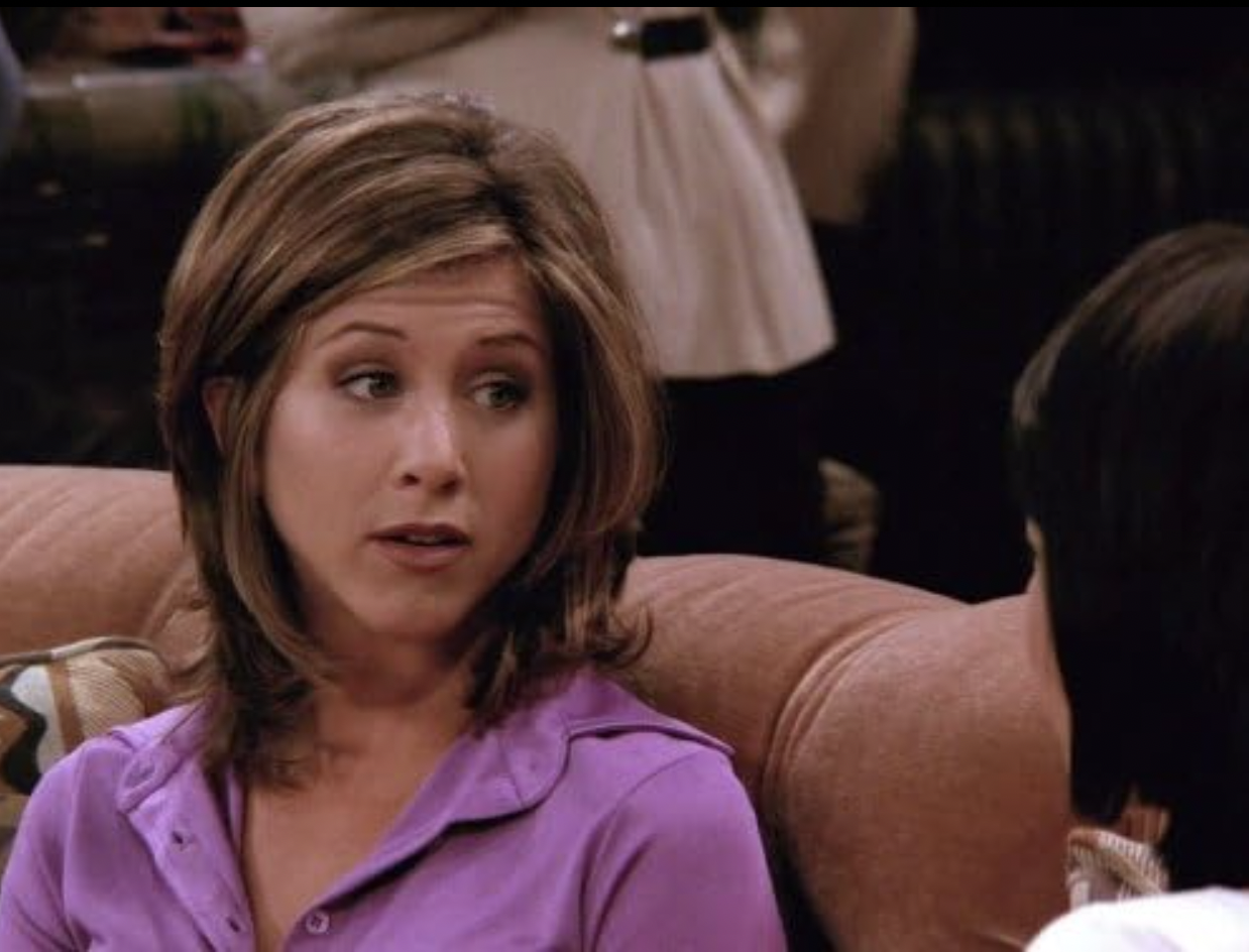 <p>You didn't even need to be a fan or viewer of "Friends" to ask your hairdresser to give you "The Rachel" in the '90s. Everyone knew exactly which version of Jennifer Anniston's hair you wanted. Layered, framed around the face, and shoulder-length was the style that ruled the decade. Chunky highlights, side bangs, and hair flipped out at the bottom were also wildly popular during the decade. And who could forget chopsticks carefully stuck into buns? All the rage. </p><p><br></p><p>If you were a cool dude during the '90s, you might have had frosted tips, spiky hair, or cornrows.</p><span class="copyright"> IMDb </span>